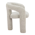 Zuo Buis Dining Chair - Grey-Dimensions: 24.0" L x 27.6" W x 28.9" H