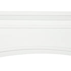 HOMCOM 29" Fireplace Mantel Surround for Fireplace - White-Colour: White 