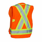 Forcefield - Gilet d'arpenteur, orange, moyen-Polyester de couleur orange