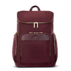 Samsonite Mobile Solutions 2 Deluxe 15.6" Backpack - Merlot-Stackit  Strap - fits over most suitcase pull-handles for hassle-free combination travel