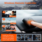 Vantrue E2 2.7K Dual Front and Rear Dash Cam with 64 GB SD Card-Built in 5ghz wifi allows fast video preview download and sharing through the vantrue app