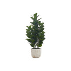 Monarch Specialties 31" Artificial Indoor Garcinia Tree - Floor - White Cement Pot-31" tall indoor artificial Garcinia Tree in a 7" pot adds an eye pleasing pop of greenery to any floor or surface in your home or office