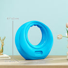 Soozier 13 lb Kettlebell - Light Blue-Non-slip, wide handle improves grip and control