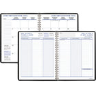 Staples - Agenda hebdomadaire/mensuel 2026 - 8 3/4 po H x 6 7/8 po l - noir - bilingue-Couverture noire