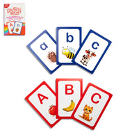 The Fidget Game Learn Uppercase & Lowercase Letters Card Pack-Helps children recognize and match uppercase and lowercase letters