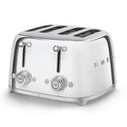 SMEG 4x4 4-Slice Toaster - Stainless Steel-Wide slots with automatic cantering, for slices of different thickness