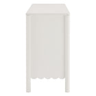 Modway Emmeline Scalloped 6-Drawer Dresser - White-6