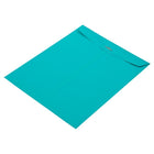 JAM Paper - Enveloppes ouvertes pour catalogue en papier Brite Hue recyclé à attache parisienne, 10 x 13 po, bleu mer, 100/bte-Matériau : papier