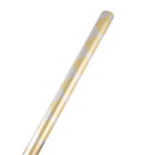 JAM Paper Christmas Wrapping Paper - 30" x 12' - Silver & Gold Argyle -Size: 12 square ft. per roll