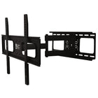 RCA Full Motion TV Wall Mount - 37" to 80" - Black-Low profile full motion design