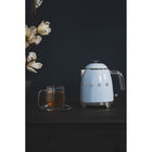 SMEG 50s Retro Style 3-cup Mini Electric Kettle - Pastel Blue-4