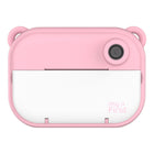 myFirst Camera Insta 2 Kids Instant Print Camera - Pink-It adopts ink-free thermal printing technology (cost-effective and hassle-free): each thermal paper roll prints up to 60 photos, and the package includes 2 high-quality thermal paper rolls + 1 sticker thermal paper roll (36 shots), allowing up to 156 prints right out of the box