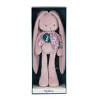 Kaloo Lapinoo Doll Rabbit - Medium - Pink-13.65 inches, perfect for little hands.
