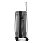 Bugatti Nashville 25.6" Hardside Check-in Luggage - Charcoal-Telescopic trolley handle