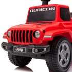 Freddo Jeep Rubicon Foot to Floor Ride-On for Toddlers- Red-10