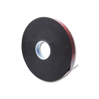 Futech - Ruban adhésif double face en mousse - 15 mm l x 50 m L - Noir-Adhésion double face forte et fiable pour fixer, assembler et maintenir différents matériaux sans fixation visible.