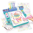 Canal Toys Art Lab Fluffy Paint Studio-Fluffy paint: a creamy type of paint (Decoden material), super trendy on social media and among aesthetic-craving communities. 4 different tips to vary the effects: dot, creamy Chantilly, lines and stripes! It dries in less than 30 minutes
