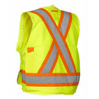 Forcefield Surveyor's Vest - Lime - Large-Cooling underarm mesh vents