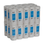 Georgia-Pacific - Rouleau d'essuie-mains en papier perforé 2 épaisseurs Pacific Blue Select - Blanc - Paquet de 30-Les draps blancs sont propres et  hygiéniques