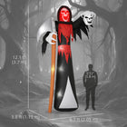 Outsunny - Faucheuse gonflable Halloween 12 pi - décoration extérieure-Livré avec un ventilateur pour un gonflage facile et intelligent 