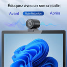 EMEET - Webcam SmartCam S800 UHD 4K avec diffusion en direct-Cache de confidentialité intégré à la lentille