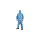 Zenith Safety Premium Hooded Coveralls, 2X-Large, Blue, Polypropylene - 36 Pack-Colour: Blue