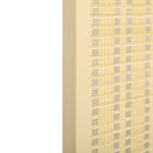 HOMCOM - Paravent autoportant 4 panneaux en bambou tressé à la main pour bureau à domicile - bois naturel-Dimensions globales : 70,9 po l x 70,9 po H x 0,7 po p (180 x 180 x 1,7 cm) 
