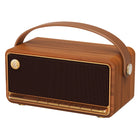 Edifier MP330 BT Wireless Hi-Res Audio Portable Retro Wood Speaker wiith 20W RMS Stereo Sound - Brown-Hi-res audio certified: Supporting high-resolution audio up to 24-bit/96kHz, the MP330 ensures the accurate reproduction of every detail in your music, streamed seamlessly through the USB-C port