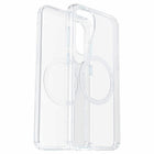 OtterBox Symmetry Clear Magnets Case for Samsung Galaxy S25+ - Clear with Blue Tint-Drop+ 3X as many drops as military standard (MIL-STD-810G 516.6)