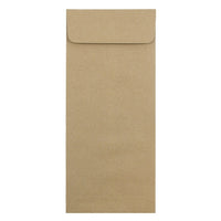 JAM Paper #14 Policy Envelopes, 5 x 11.5, Brown Kraft Paper Bag Recycled, 100 Pack (36317569g)-Brown