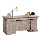 Sauder 65"W Palladia Executive Desk - Split Oak-  Split Oak® finish