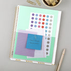 Five Star Academic Weekly/Monthly Planner - 11" x 9" - Squared Up - Bilingual-One month per two page spread features unruled daily blocks, a to-do list column with check boxes and unruled notes sections