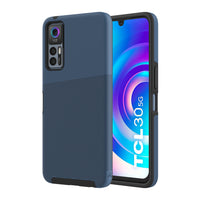 AXS PROTech Plus Dual-Layered Anti-Shock Sleek Case for TCL 30 5G - Astral Blue-Drop resistant up to 10 feet