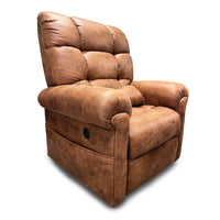 Journey - Fauteuil releveur Perfect Sleep Deluxe Plus 2 zones chauffage et massage Miralux - selle-Le design du fauteuil releveur motorisé permet de s’asseoir, de se détendre, de s’incliner et de dormir dans un seul fauteuil