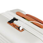 Champs Vintage II 3-Piece Luggage Set - Ivory-USB-Charging Port on 20"