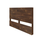 Nexera Panel Headboard - Full Size - Truffle-Perfectly matches any full size beds from Nexera and can be paired with Nexera Extension Panels (sold separately)