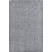 Joy Carpets Endurance Area Rug - 12' x 7'6" - Silver-Manufactured with premium polyester fiber for lasting beauty and durability in high-traffic areas