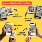 Fujifilm Instax Square Link Smartphone Printer - Midnight Green-Approximately 12 seconds for transmission and to start printing. Image development time approximately 90 seconds