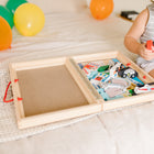 Melissa & Doug 18-Piece Wooden Take-Along Tabletop Town Set-6