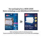 Avery White Rectangle Labels with Easy Peel, 1/2" x 1-3/4", for Laser/Inkjet Printer, 8000 Pack (5167)-80 labels per sheet