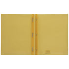 Staples - Couverture de rapport en poly avec cordon - jaune-Capacité en feuilles: 80
