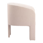 Zuo Hull Accent Chair - Beige-3 year limited warranty