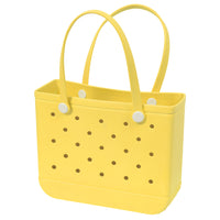 Merangue Medium EVA Travel Tote - Yellow-Spacious & lightweight – medium size (36 x 30 x 13 cm) with ample storage space
