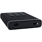 iStorage diskAshur3 USB 3.2 Gen 1 Encrypted Portable Hard Drive - 2 TB-Brute force hack defence mechanism