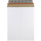 JAM Paper Photo Mailer Stiff Envelopes with Self Adhesive Closure, 9.75 x 12.25, White, 10 Pack (5PSWg)-Size: 9" x 11.5"