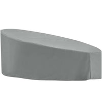 Modway Immerse Taiji / Convene / Sojourn / Summon Daybed Outdoor Patio Furniture Cover - Grey-Daybed Furniture Cover