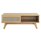 Modway Soma Coffee Table - Oak-Weight Capacity: 189 lb