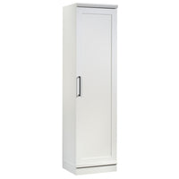 Sauder HomePlus Storage Cabinet - Soft White-Three adjustable shelves for various storage options
