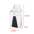 HSM Securio AF150C Cross-cut Shredder with Automatic Paper Feed, 150 auto/19 manual Capacity-$2 donated to Kids Kicking Cancer will be made for every SECURIO shredder sold
