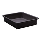 Teacher Created Resources Large Plastic Letter Tray - Black - 6 Pack-Trays can be stacked for easy storage.